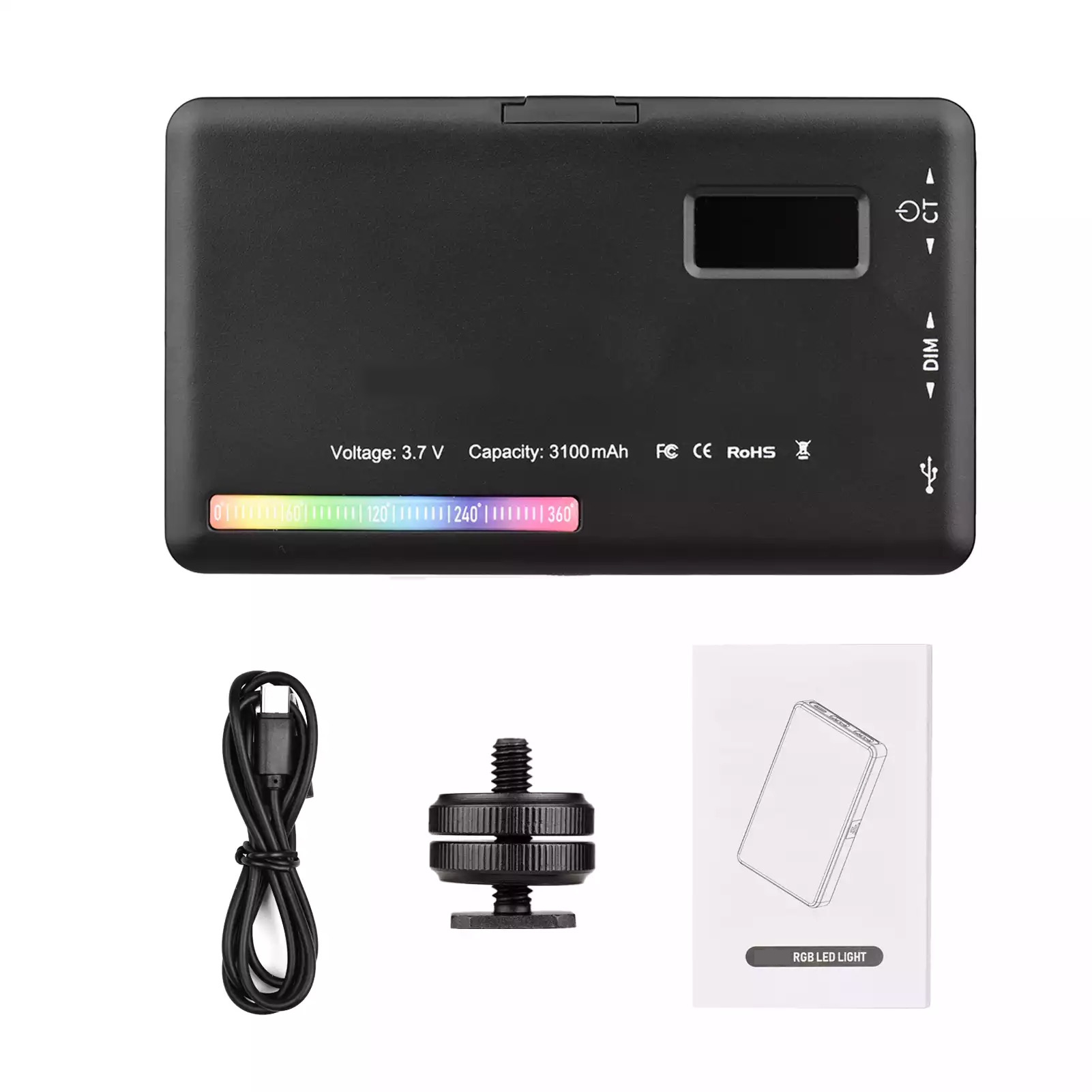 SS RGB Camera light - SnapSmart